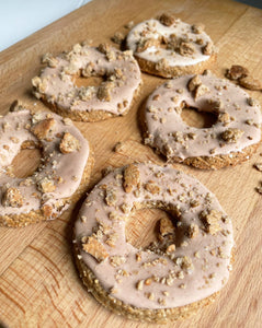 Peanut Butter Crunch Doughnuts