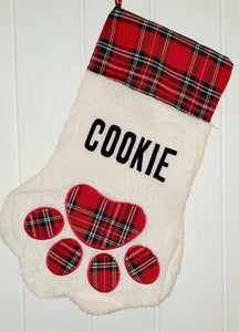 Personalised Stocking (Empty)